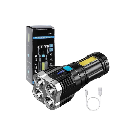 Usb charging flash light